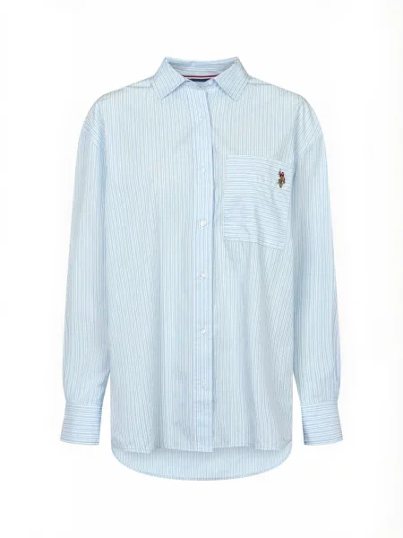 U.S. POLO ASSN. Póló UWLiliena fehér