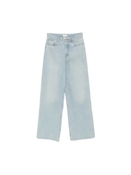 Szerokie jeansy A.p.c. niebieskie