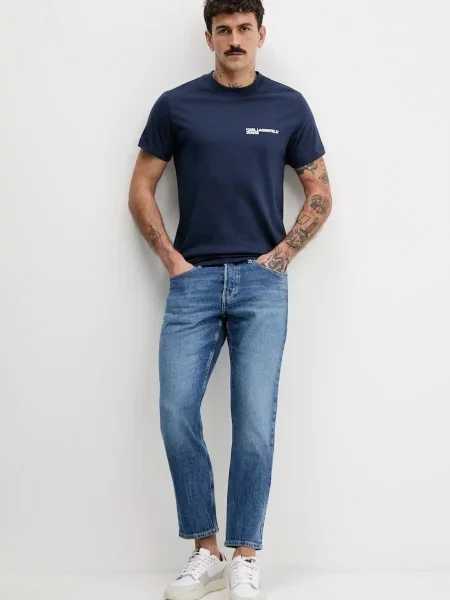 Karl Lagerfeld Jeans kratka majica modra