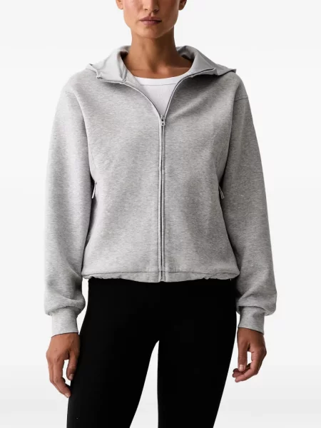 Hanorac cu glugă Under Armour din fleece gri