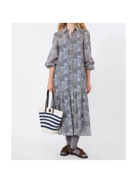 Sukienka Weekend Max Mara niebieska