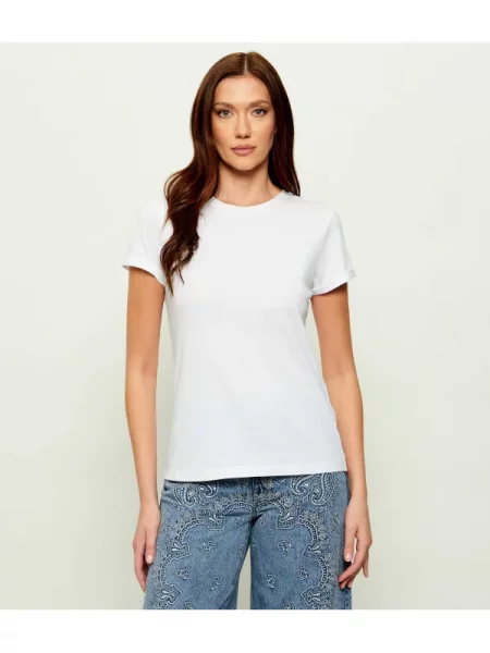 HUGO tricou The Plain alb
