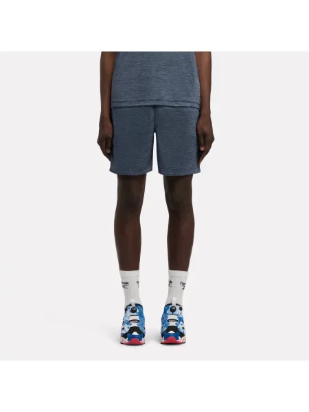 Reebok szorty dzianinowe ID Train 9" male Vector Navy Size: XS granatowe