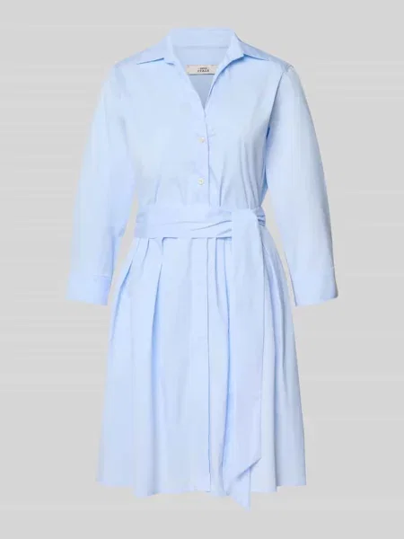 Sukienka koszulowa z wiązanym model JULE' 0039 Italy