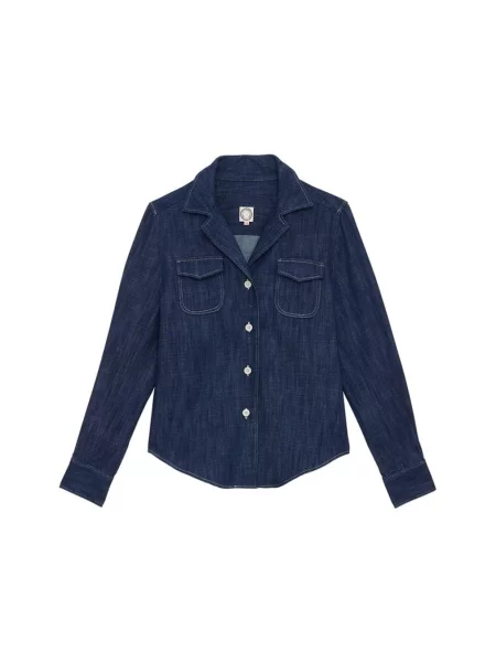 Bluzka Ines De La Fressange Paris niebieska