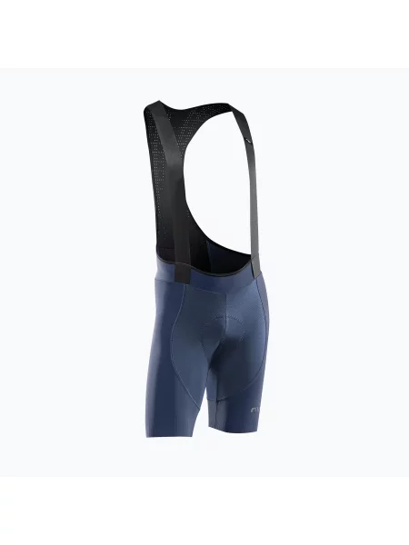 Spodenki rowerowe Northwave Fast Bibshort niebieskie