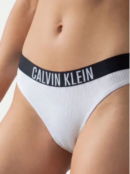 Calvin Klein Swimwear Bikini donji dio Intense Power crna bijela