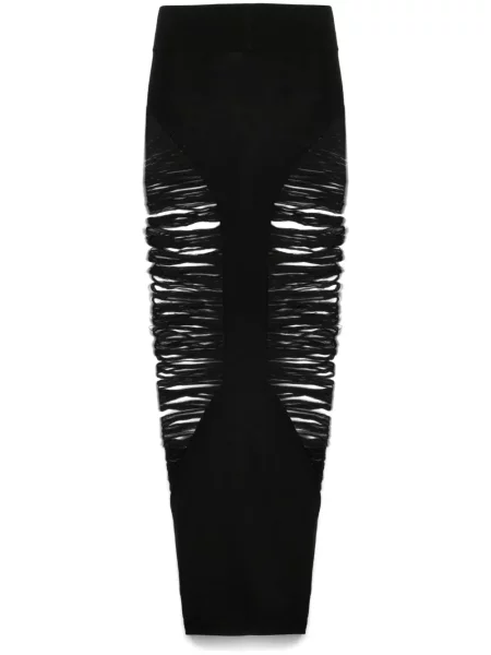 Fusta maxi Rick Owens negru