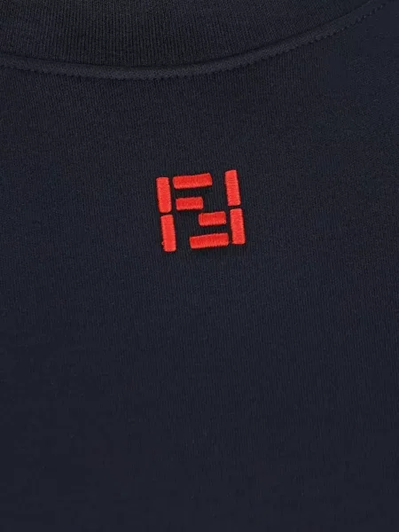 Μπλούζα Fendi με κέντημα μπλε