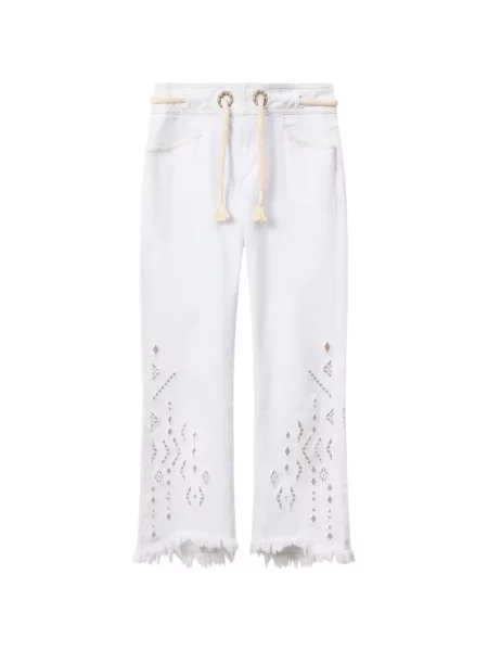 Pantaloni Isabel Marant alb