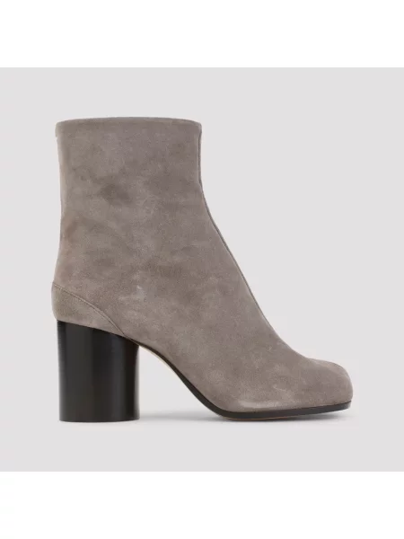 Botki Maison Margiela skórzane szare