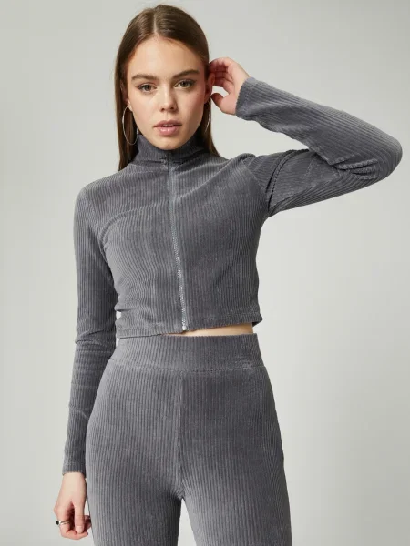 VIERVIER Tricou Celia' gri