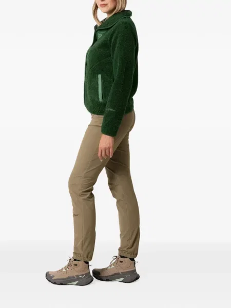 Cardigan Lamunt din fleece verde