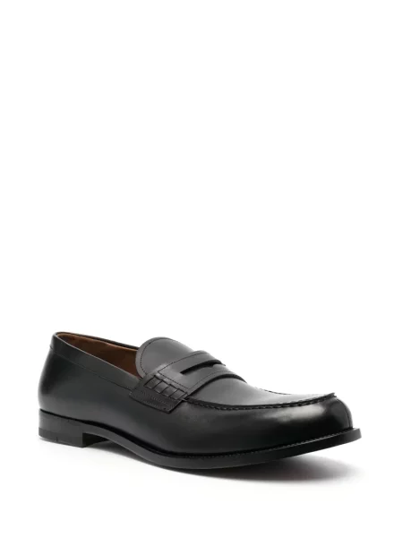 Pantofi loafer Fratelli Rossetti din piele negru
