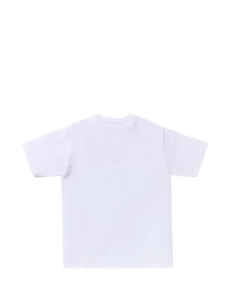 Scurt tricou A Bathing Ape® alb