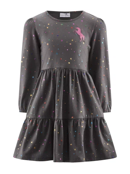 Happy girls Rochie albastru / închis / roz gri