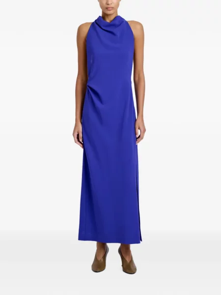 Rochie Proenza Schouler din crep albastru