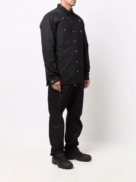 Košilová bunda Rick Owens Drkshdw černá