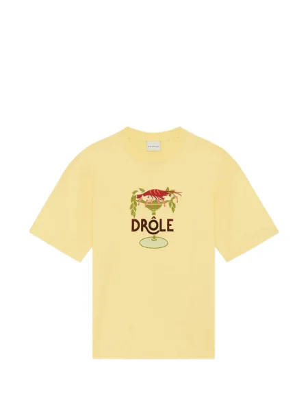 Tricou Drole De Monsieur galben