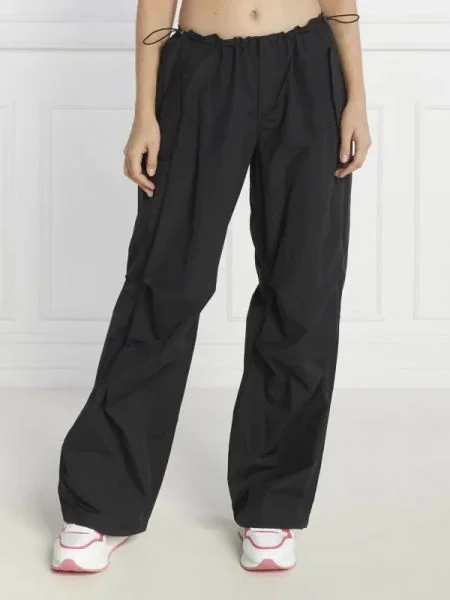 Tommy Jeans Pantaloni | Relaxed fit negru