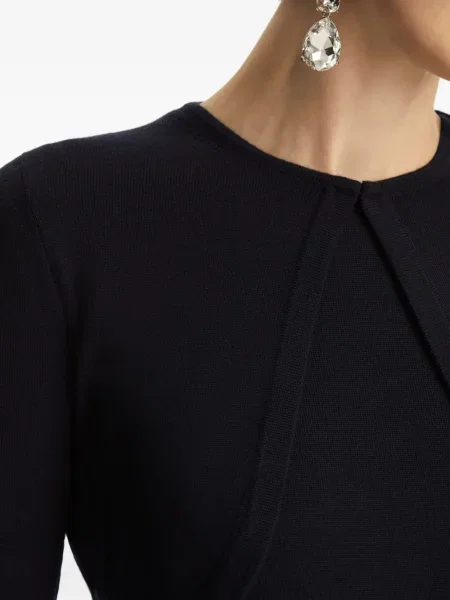 Sacou Oscar De La Renta albastru