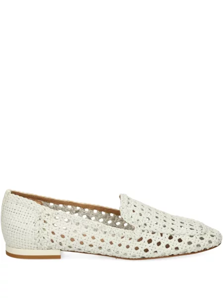 Pantofi loafer Chantal din piele alb