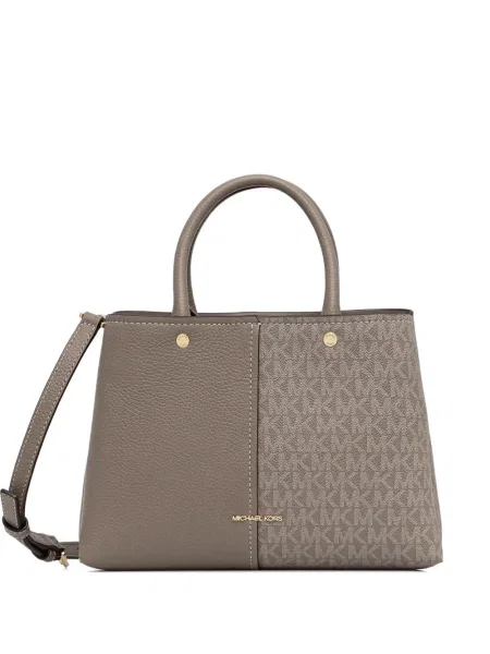 Portofel Michael Michael Kors cu volane plisat de lână negru