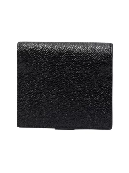 Portfel Thom Browne skórzany czarny