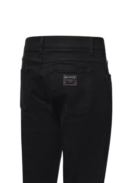 Blugi Dolce & Gabbana cu autograf negru