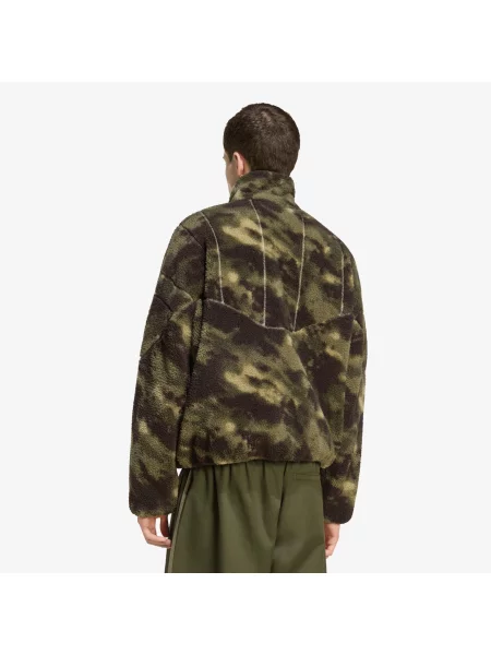 Φούτερ adidas Camo Polarfleece TT Olive Strata M ελιά
