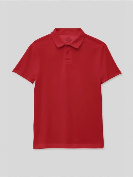 Tommy Life Majica TOMMY T-Shirt Aus Baumwollmix trešnja crvena