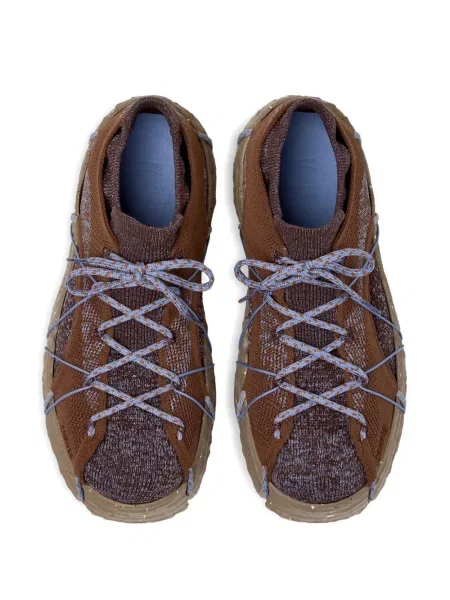 Sneakerși Camper tricotate maro