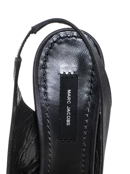 Sandale Marc Jacobs slingback negru