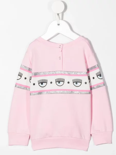 Bluza dziecięca Chiara Ferragni różowa