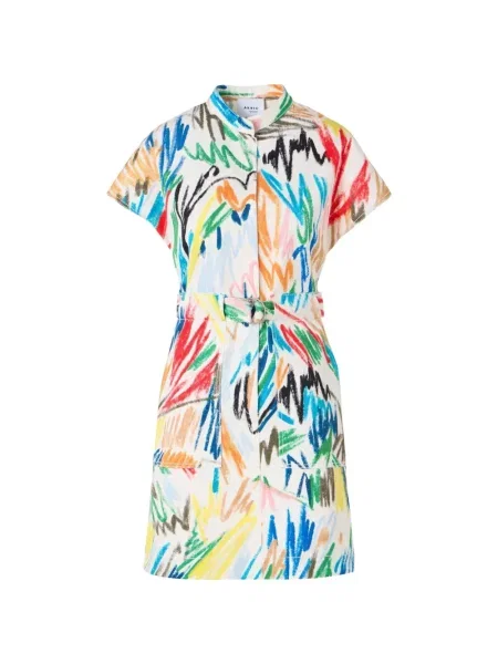 Mini rochie mini Akris Punto de costum mini alb