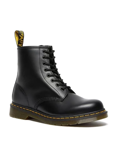 Botki Dr. Martens sznurowane skórzane czarne