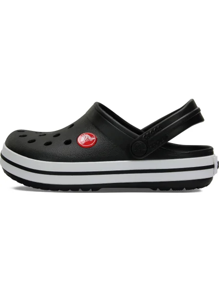 Crocs Cokle Crocband rdeča / črna bela