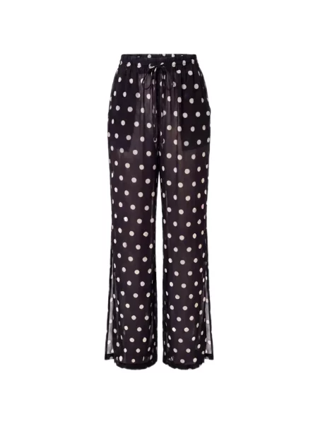 Pantaloni Nicholas cu buline negru