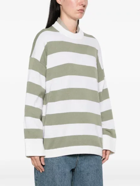 Pulover Allude cu dungi verde