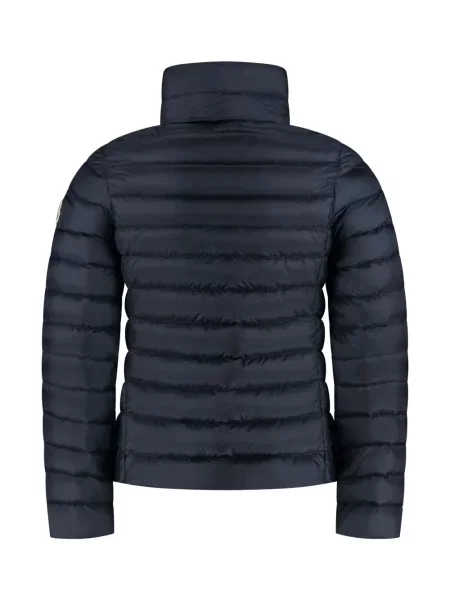 Kurtka dziecięca Moncler Enfant niebieska