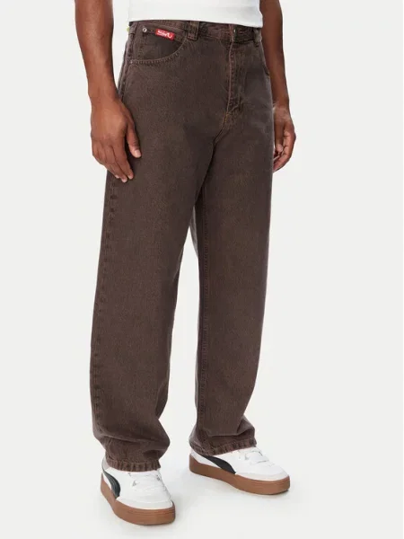 Džíny Quiksilver hnědé