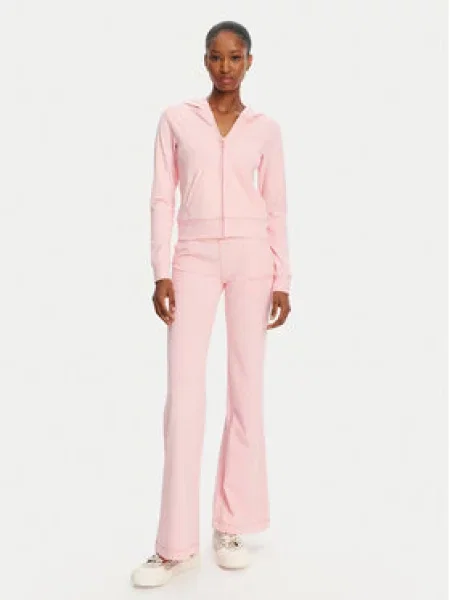 Juicy Couture Teplákové kalhoty Active Flared Leg růžová