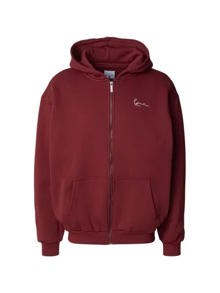 Karl Kani Gornji dio trenirke Essential trešnja crvena bijela