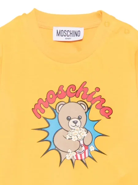 Koszulka dziecięca Moschino żółta