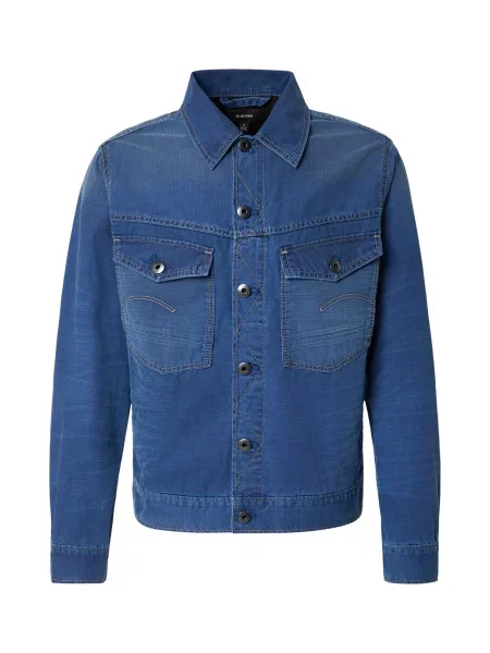 G-STAR Geacă de primăvară-toamnă Dakota denim albastru