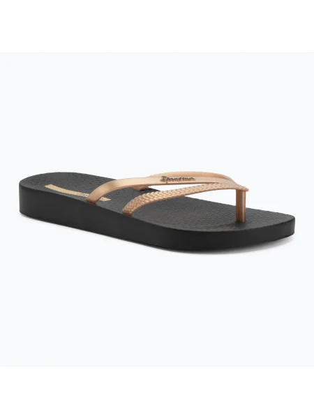 Дамски джапанки Ipanema Bossa Soft V black/gold черно