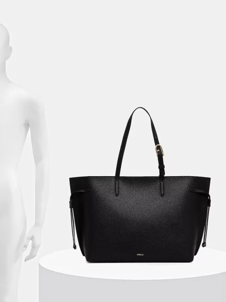 Кожаная сумка шоппер Furla