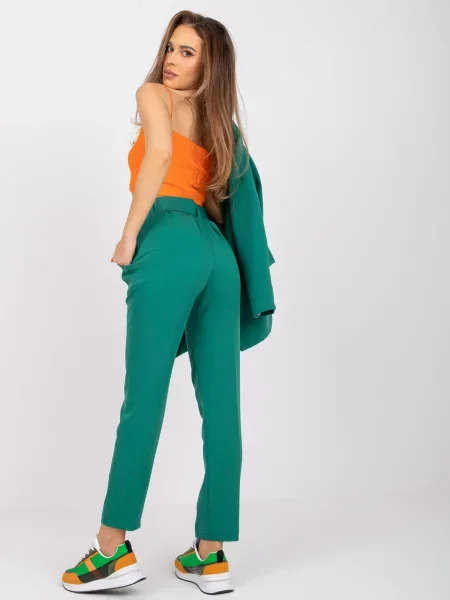 Pantaloni Fashionhunters verde