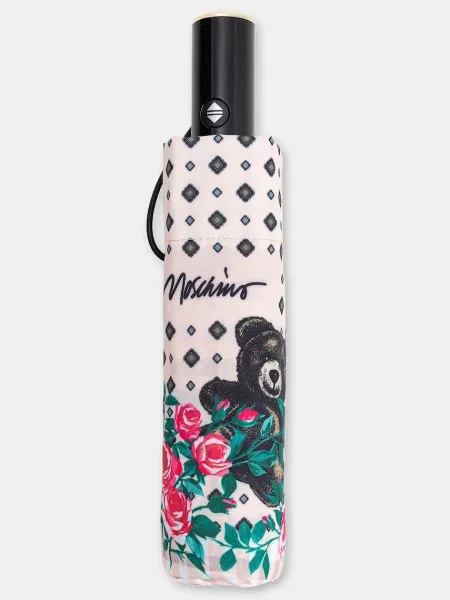 Зонт Moschino розовый