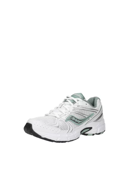 Lniane sneakersy Saucony białe